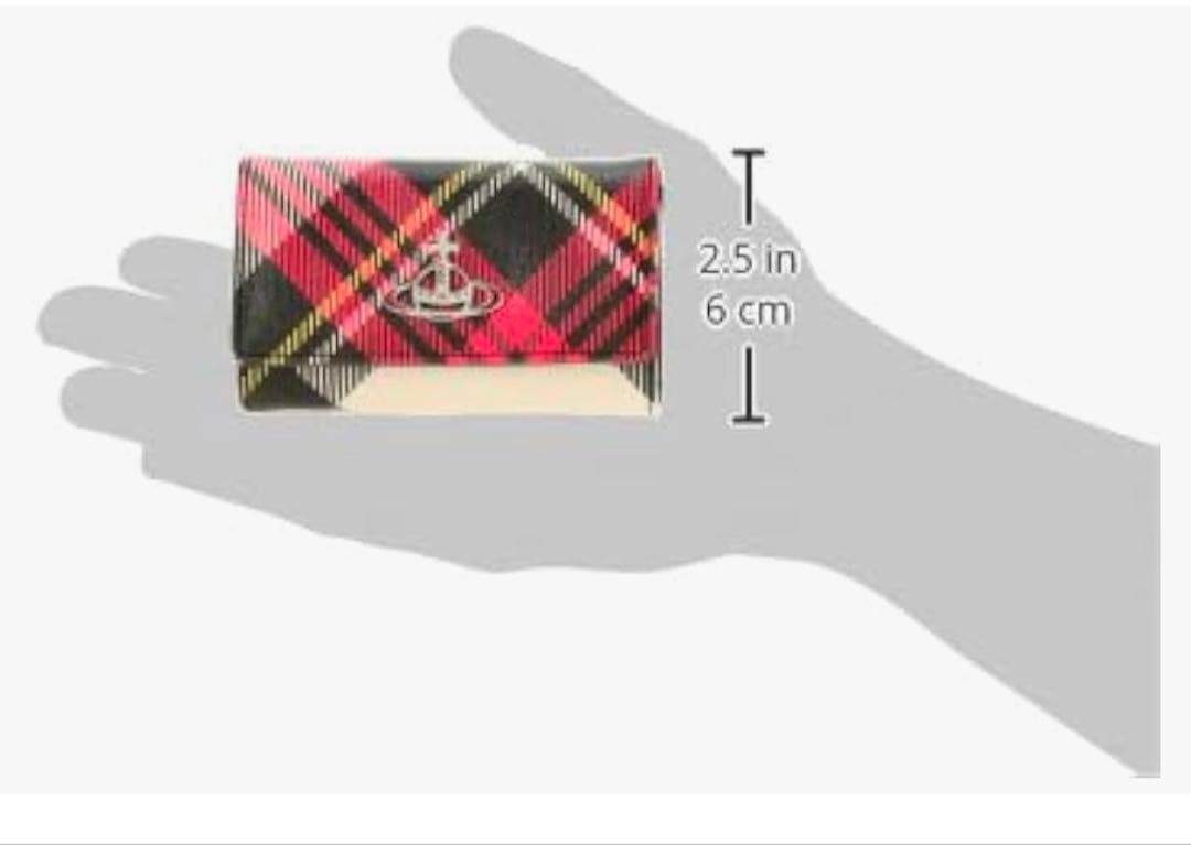 【そら】Vivienne Westwood チェック柄キーケース