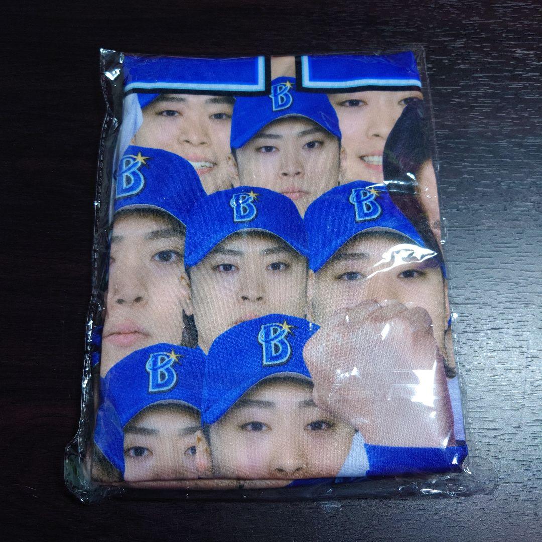 入江大生 横浜DeNAベイスターズ ファンフェス 総柄Tシャツ