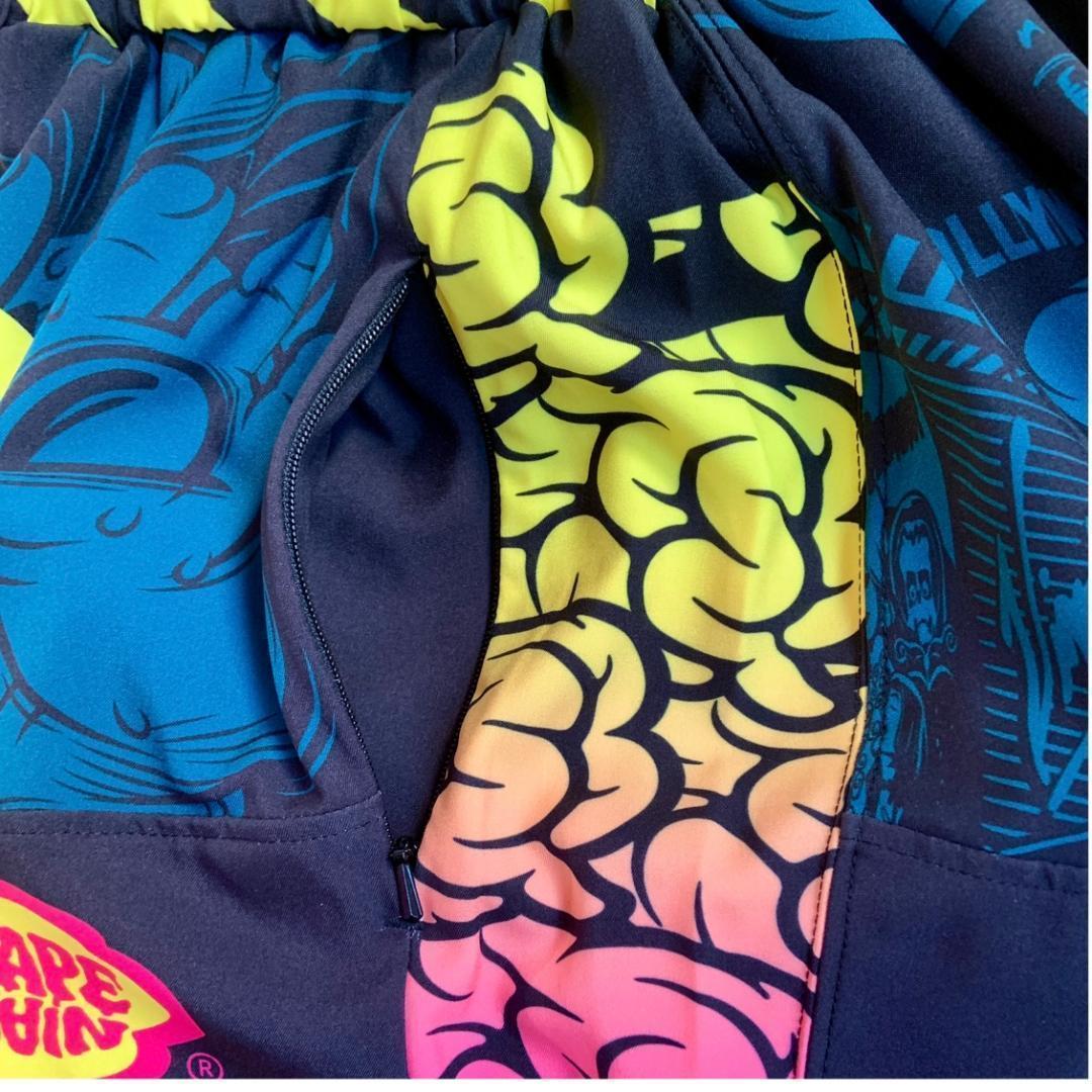 mobstyles GRAPE BRAIN 限定モデル ショートパンツ 黒 L