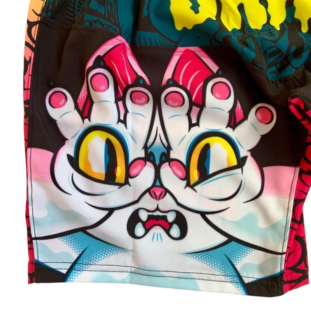 mobstyles GRAPE BRAIN 限定モデル ショートパンツ 黒 L