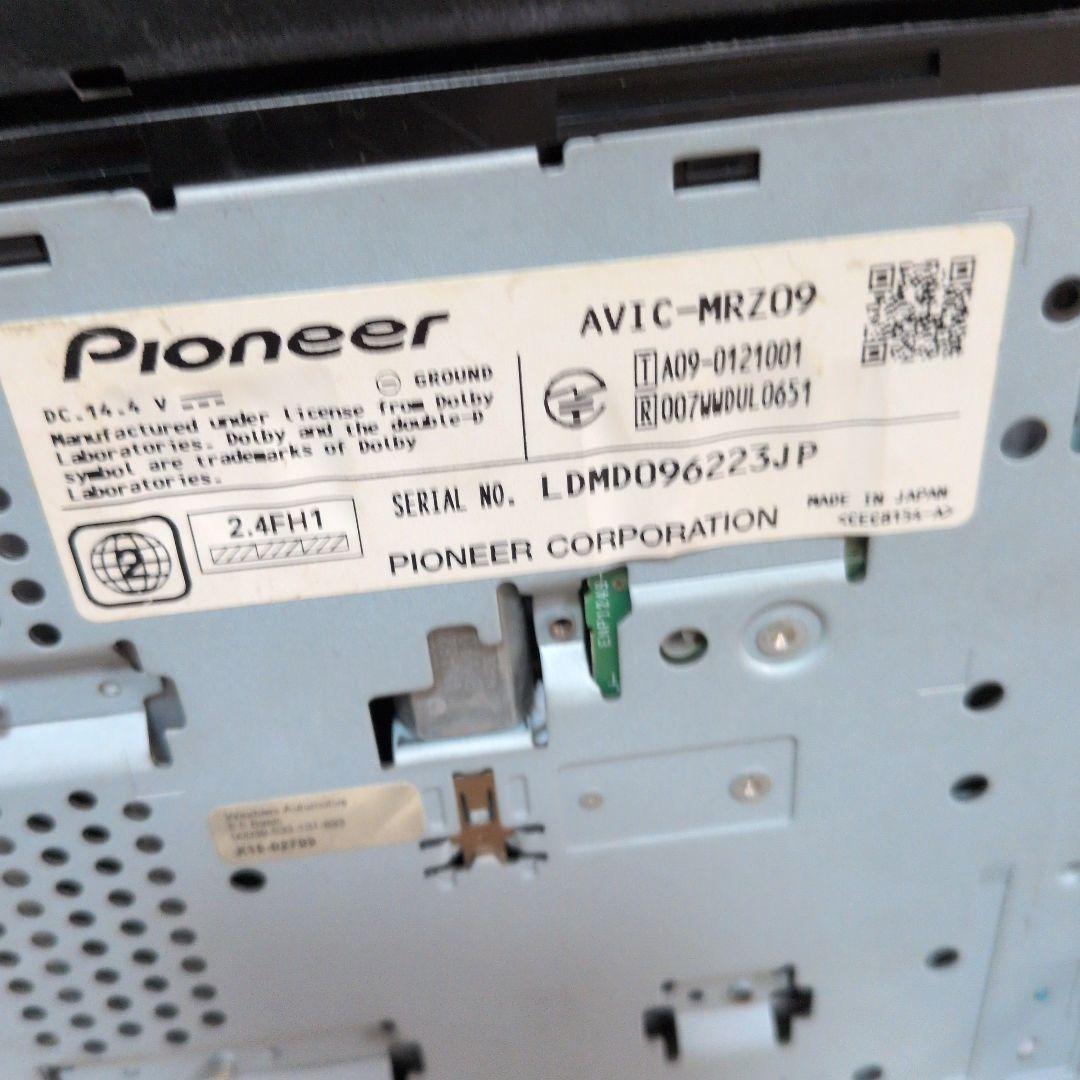 169 動作良好 AVIC-MRZ09 カロッツェリア Bluetooth