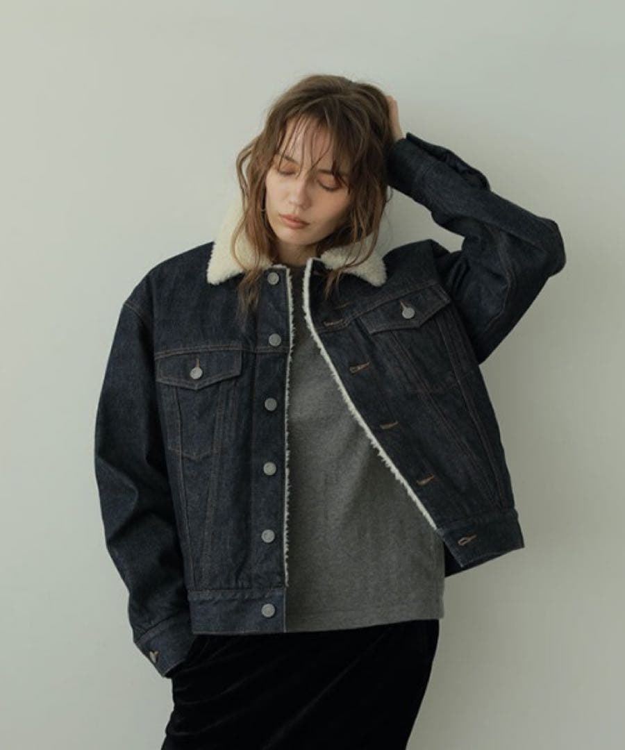 milimili様 / ETRE TOKYO / ボアデニムトラッカージャケット