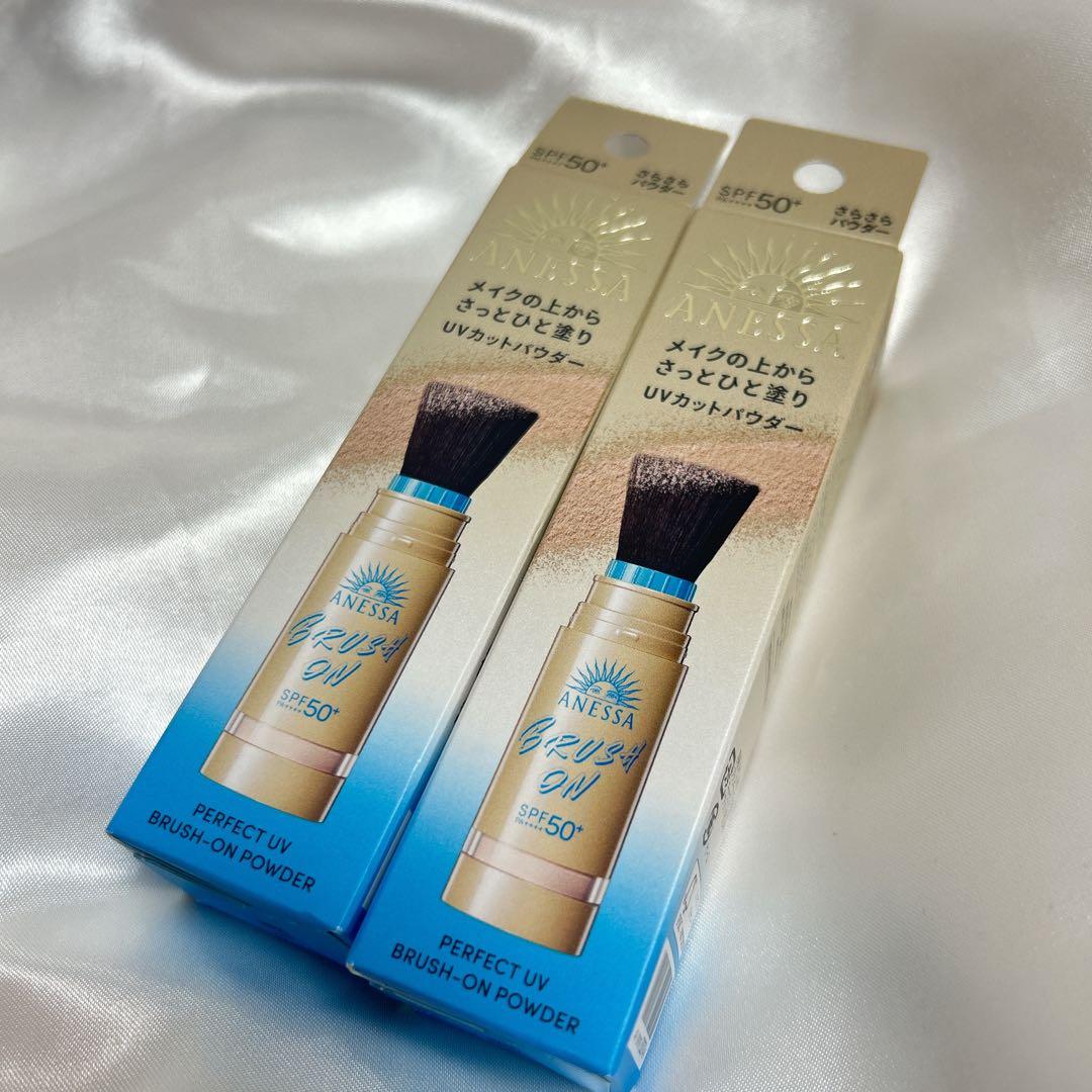 【新品未開封】アネッサ パーフェクトUVブラッシュオンパウダー3g 本体2個