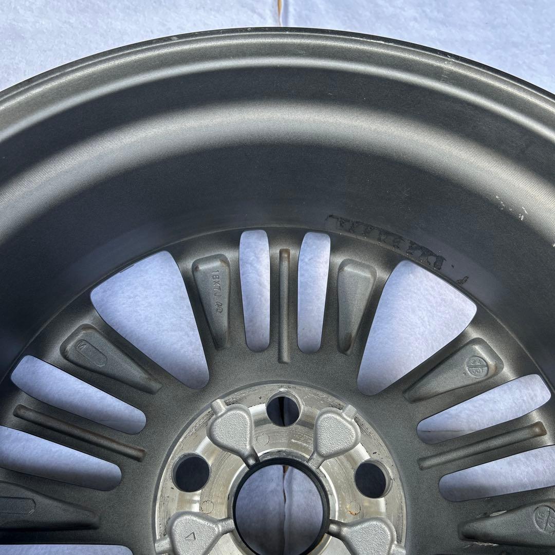 【美品】アルファード40 純正18インチアルミホイール 1本