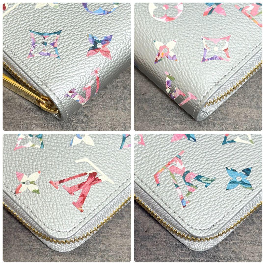 22AW 激レア 新品同様⭐️ルイヴィトン LVガーデン ジッピーウォレット 花柄