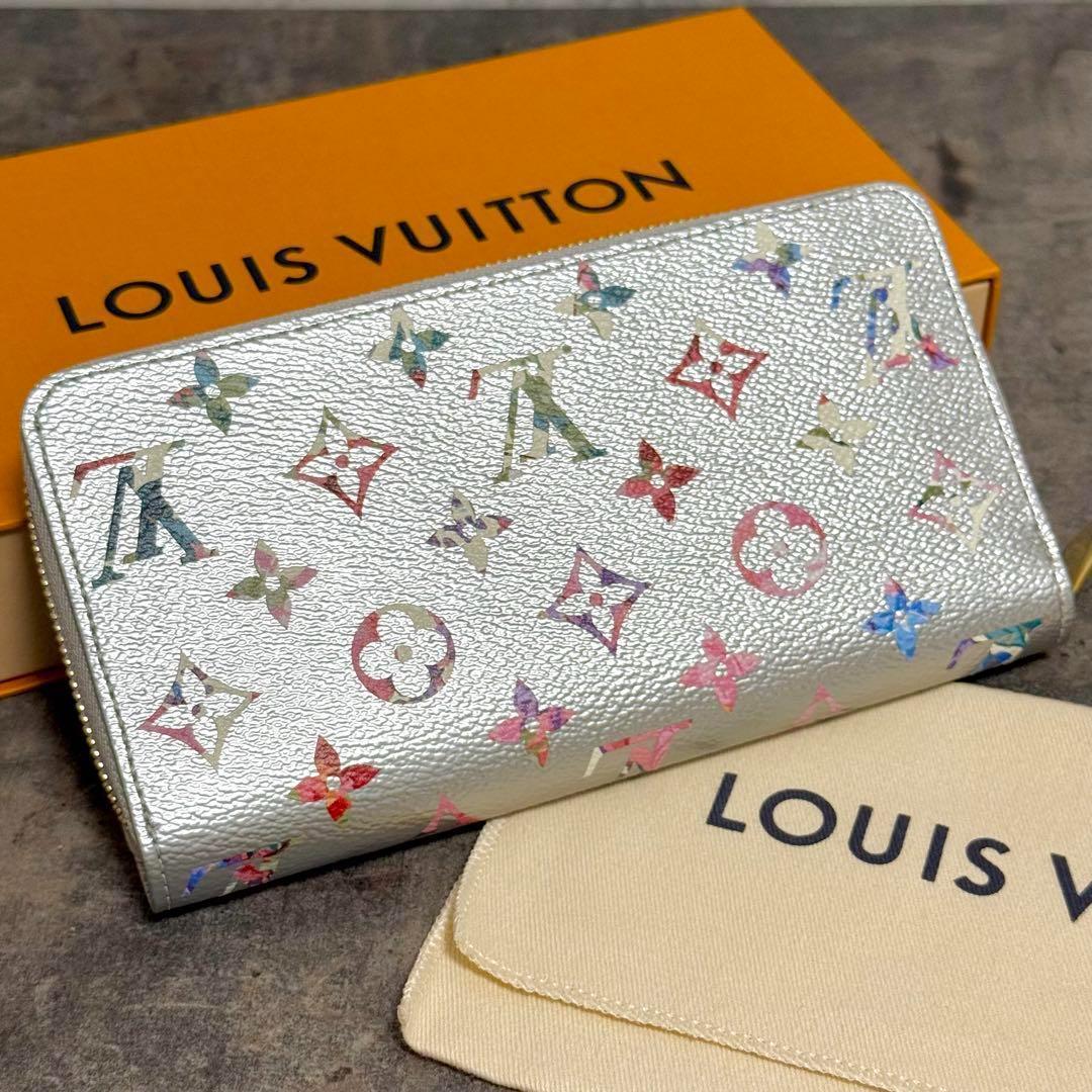 22AW 激レア 新品同様⭐️ルイヴィトン LVガーデン ジッピーウォレット 花柄