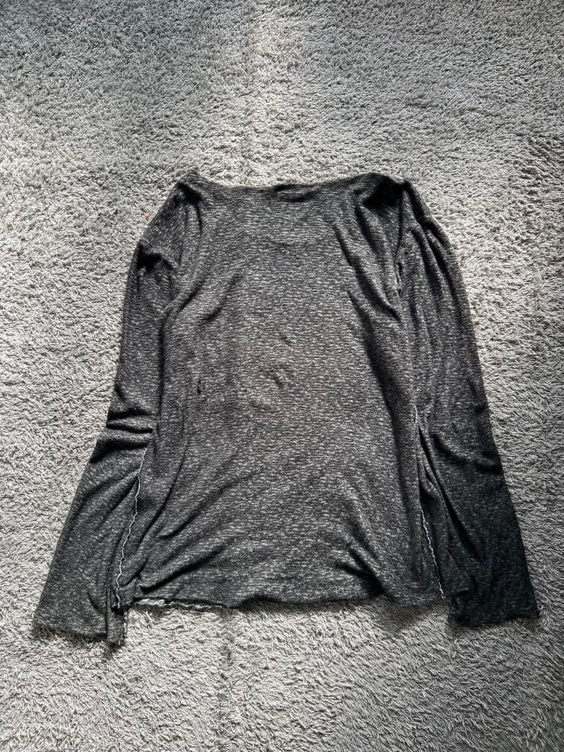 トップス \"14th addiction\" Open Neck L/S T-Shirt