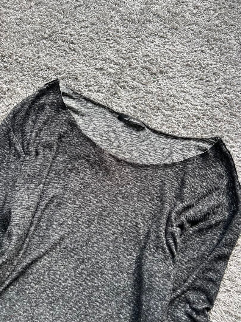 トップス \"14th addiction\" Open Neck L/S T-Shirt