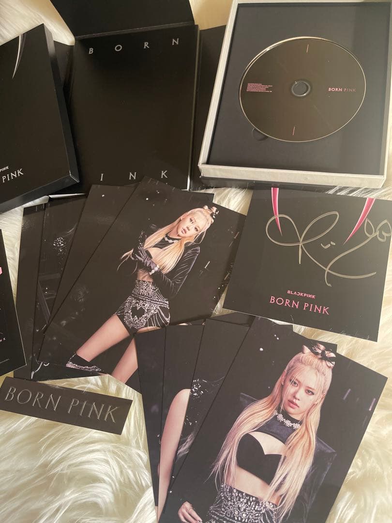 BLACKPINK ROSÉ BORN PINK CD サイン入りカード付き
