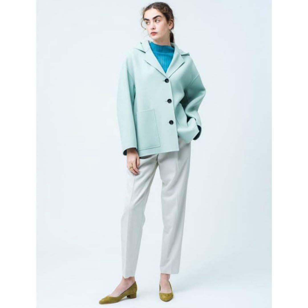 美品 Ron Herman ロンハーマン フーデッドコート ウール ミント XS