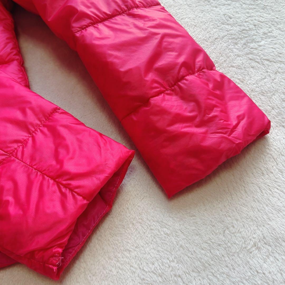 未使用級　パーリーゲイツ 2way　ダウン　ジャケット　ベスト　ピンク　収納