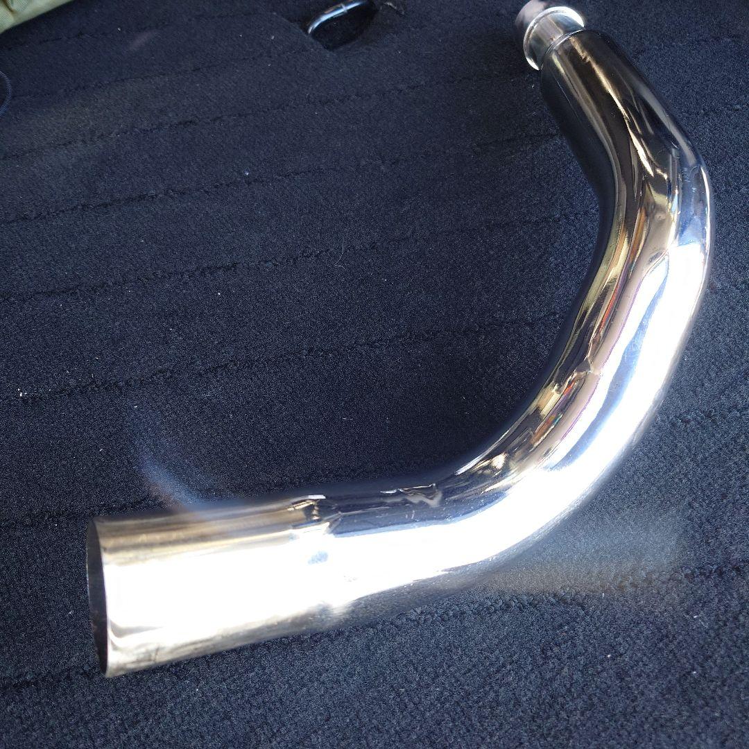 スティード400/NC26 スラッシュカットマフラー デイトナ