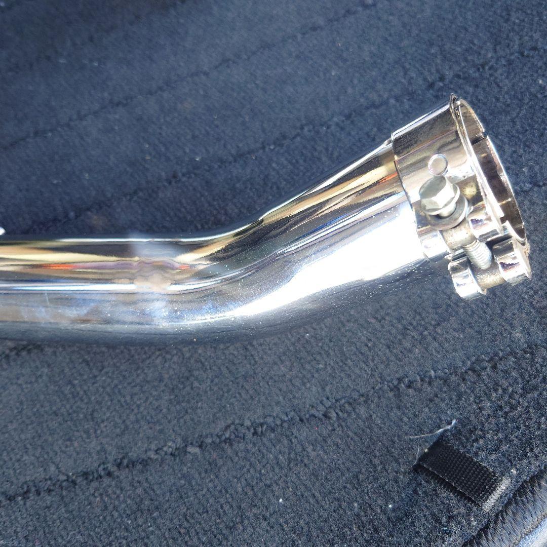 スティード400/NC26 スラッシュカットマフラー デイトナ