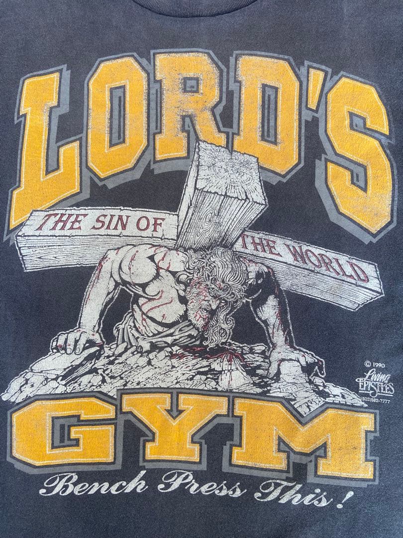R*R様 【90’sヴィンテージ】LORD’S GYM Tシャツ