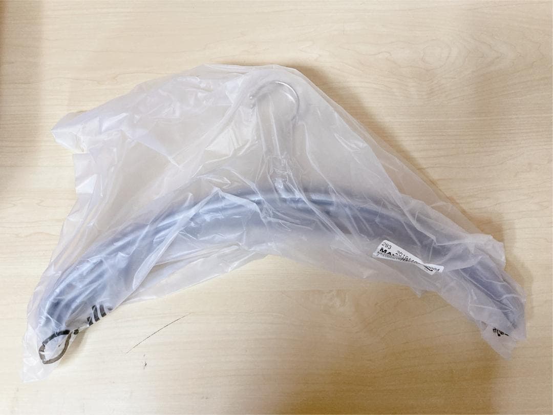 個数変更可 100個　MAWAハンガー　エコノミック 40cm　ブラック