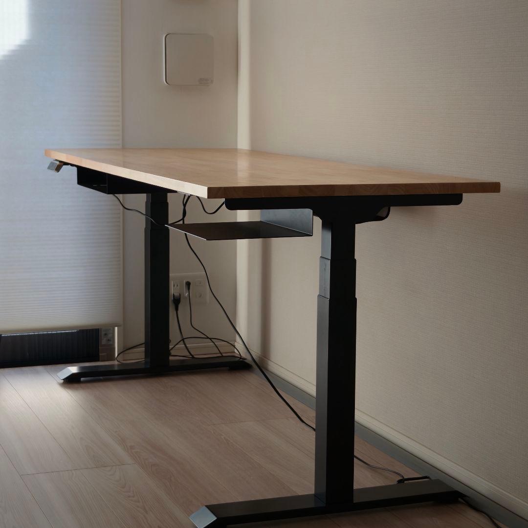 【DIY】FLEXISPOT E7 × KANADEMONO ラバーウッド天板