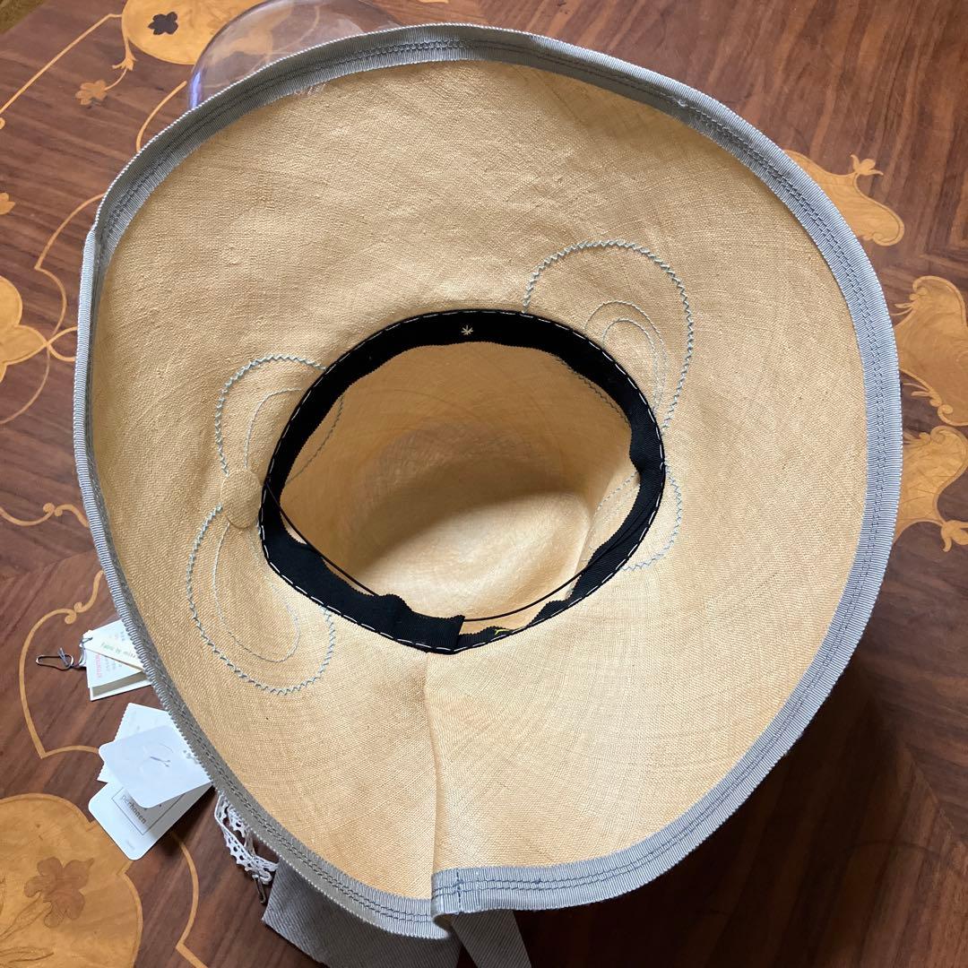 未使用品 希少minaperhonen ハットchoucho刺繍