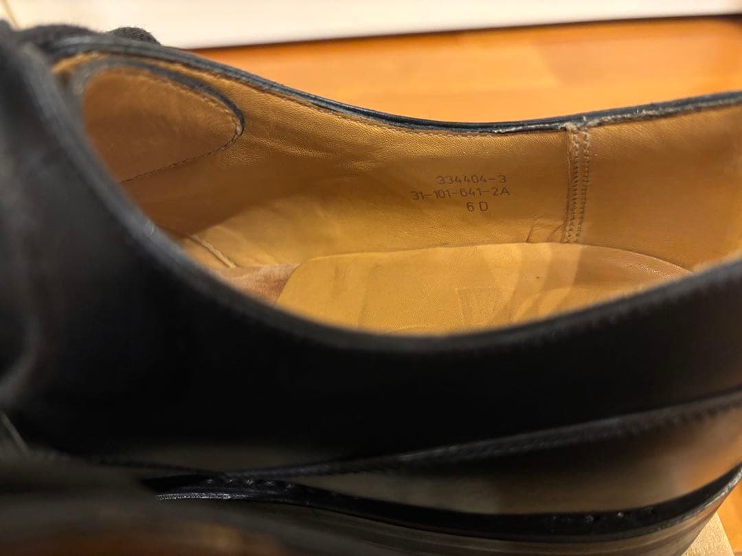 J.M. WESTON Golf ゴルフ 641 6D BLACK ウエストン