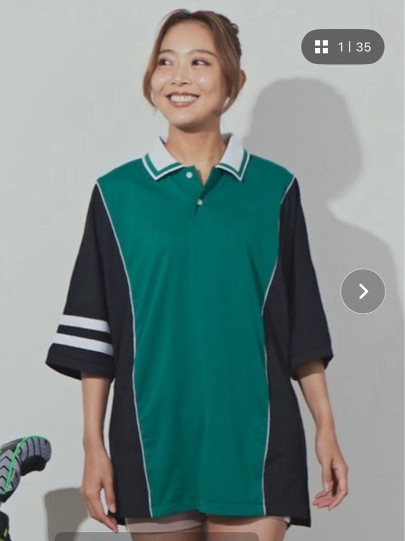 【新品】大幅値下げ　DECEMBER MAY ストライプポロシャツ