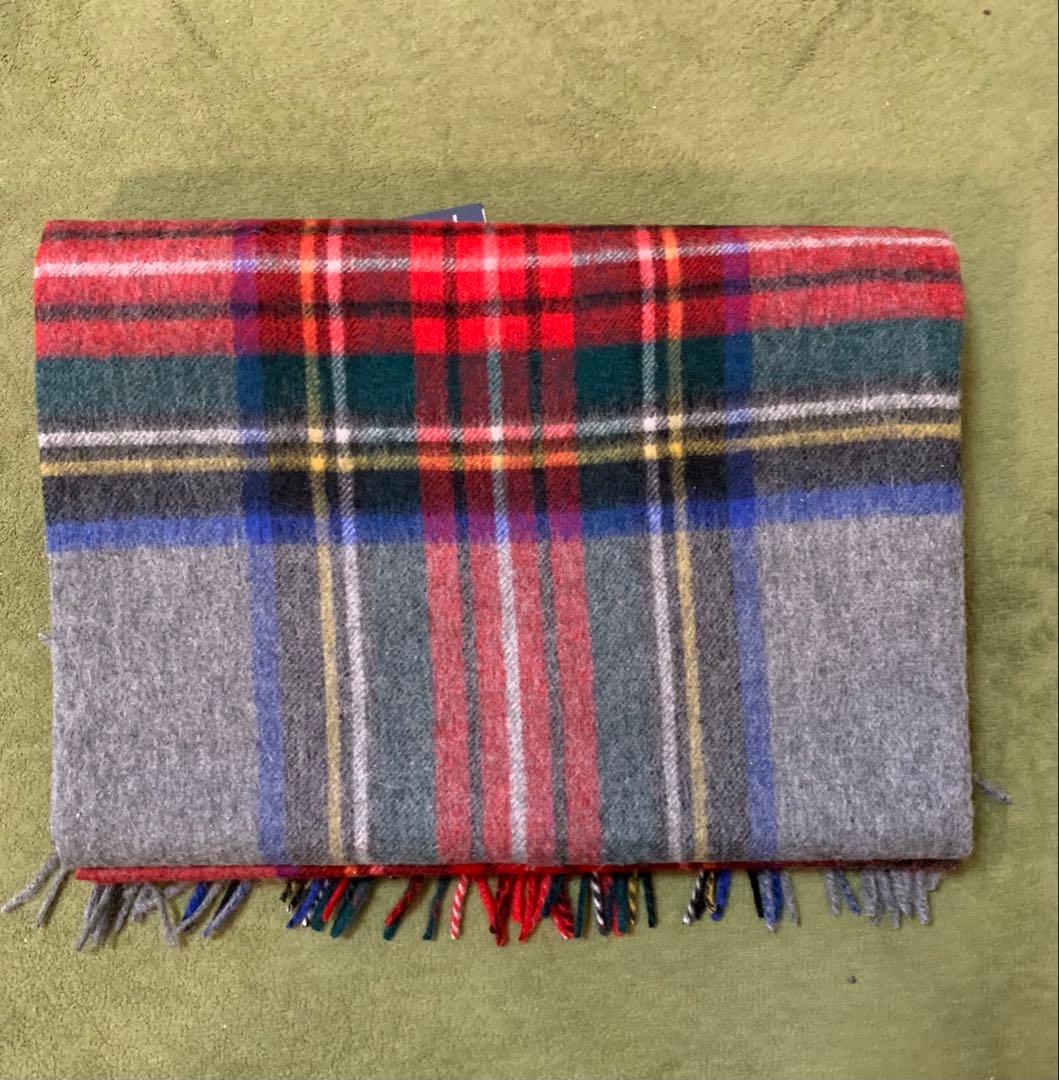 a*e様 ジョンストンズ大判　マフラー　スカーフ　グレースチュワートタータンチェ