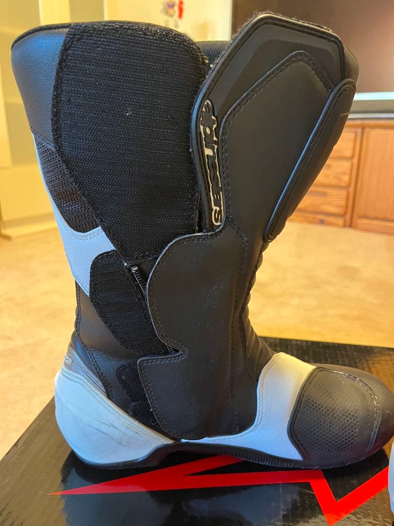 Alpinestars SMX-S ライディングブーツ黒白42