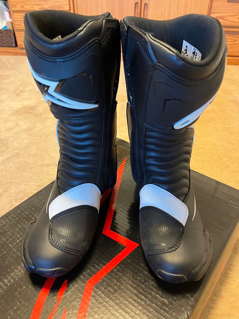 Alpinestars SMX-S ライディングブーツ黒白42