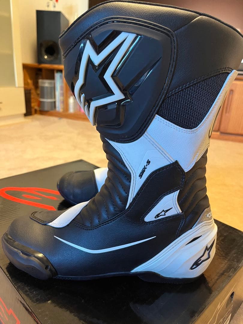 Alpinestars SMX-S ライディングブーツ黒白42