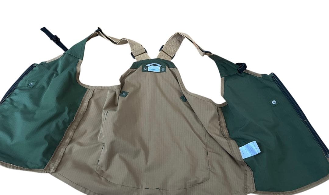 Columbia フィッシングベスト オリーブグリーン・フェス／ロッキン／野外