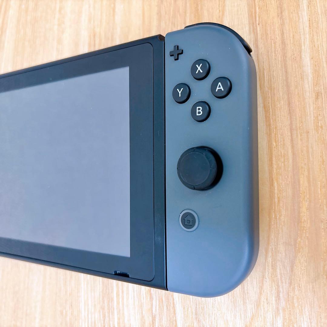 【未使用に近い】Nintendo Switch 本体 バッテリー強化型 グレー