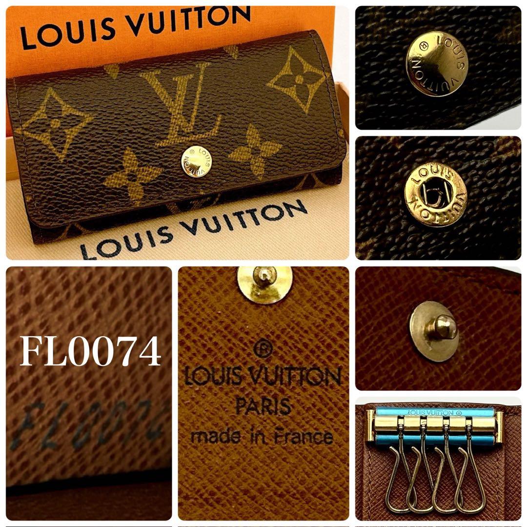 ルイヴィトン　モノグラム　4連　キーケース　ミュルティクレ　正規品