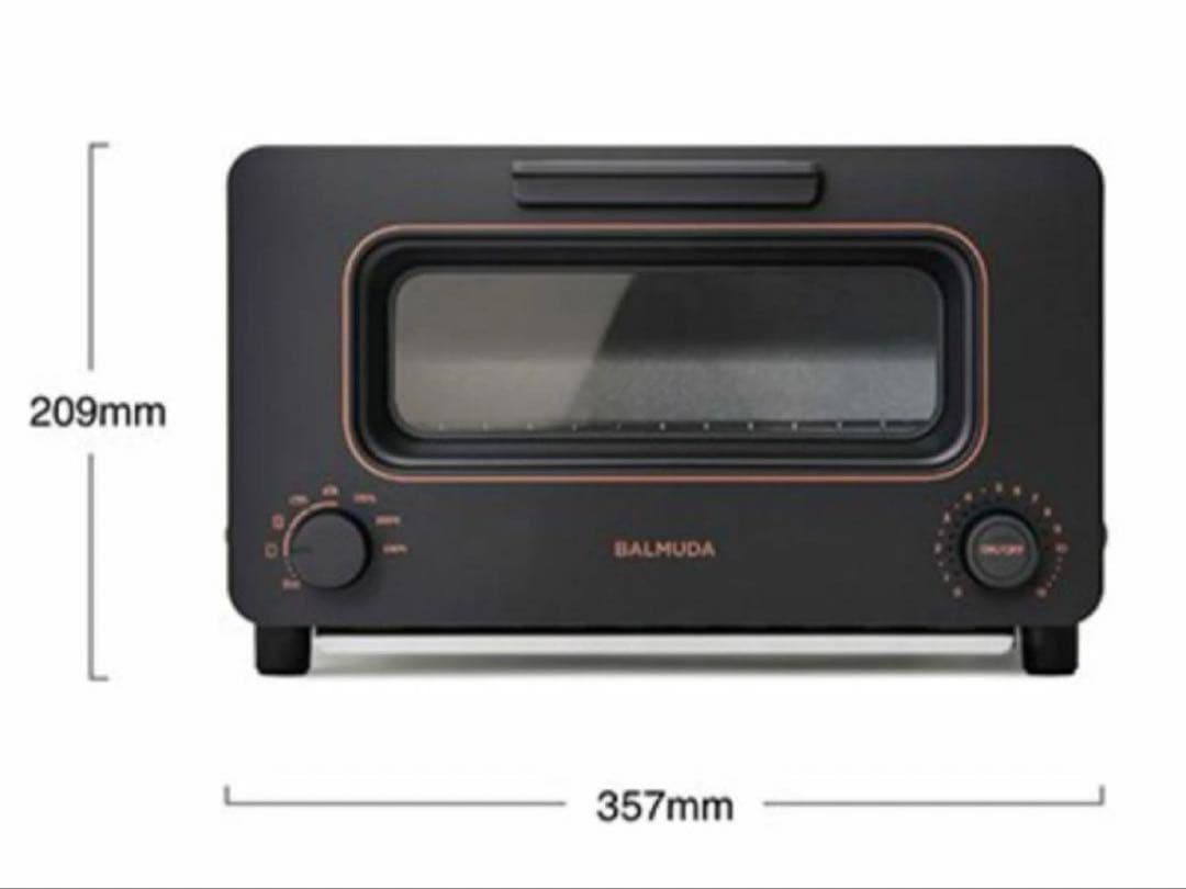 8/20値下済み！【新品未開封】 BALMUDA The Toaster BK
