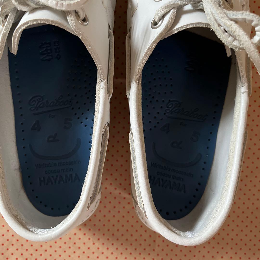 45R葉山デッキシューズ(paraboot)