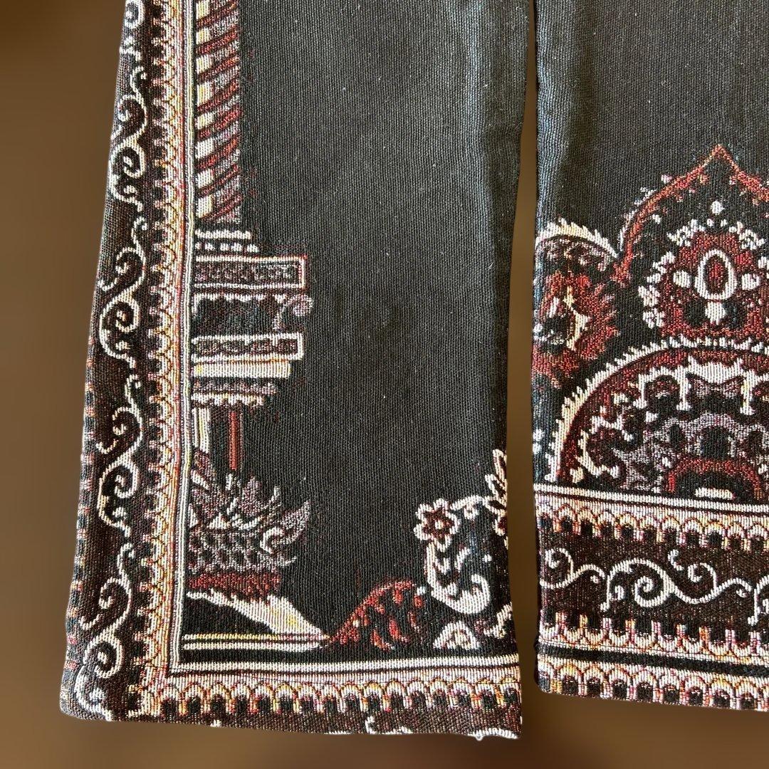 ★本日限り！！公式完売レア品★【guapi】グアピ タペストリーパンツ 32