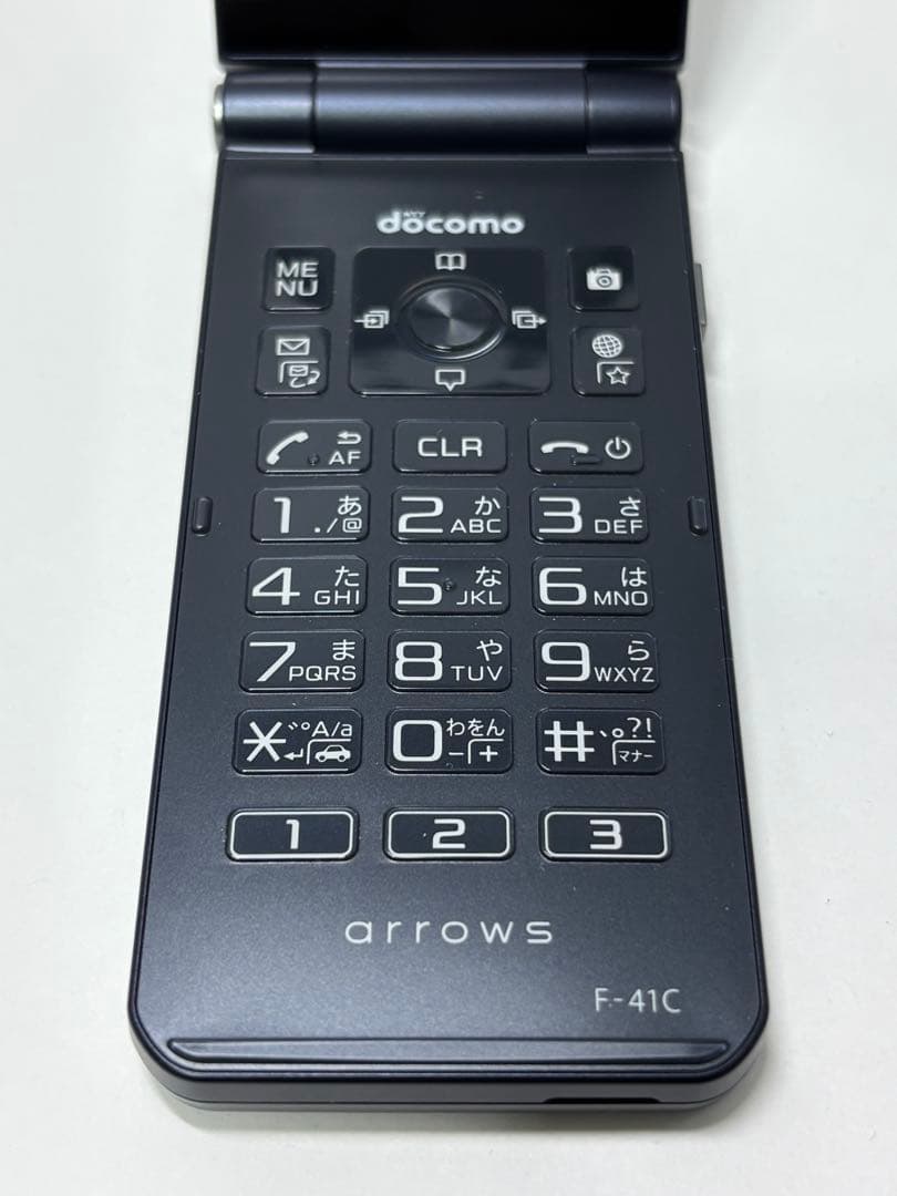 ★arrows ケータイ ベーシック F-41C ネイビー #26012801