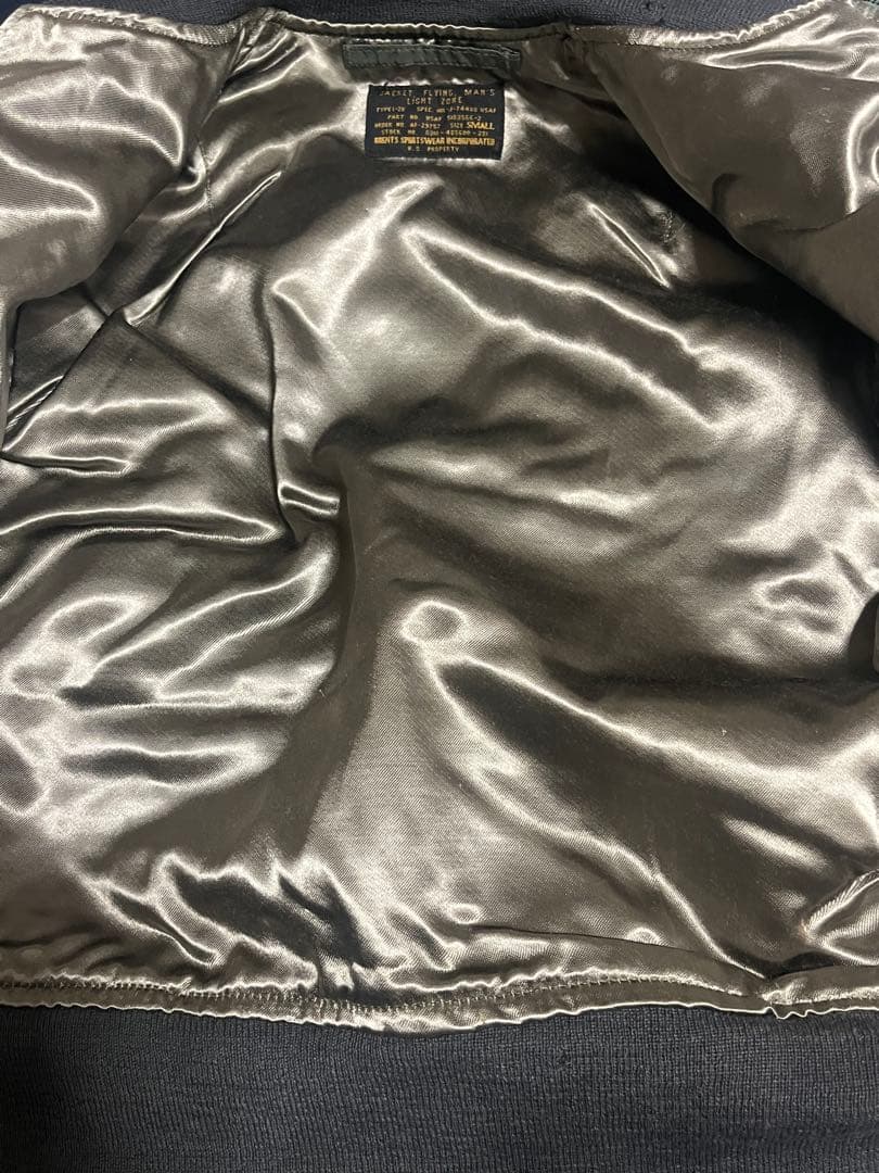 希少 90s 未使用USA製 Brents L-2B MA1 SMALL