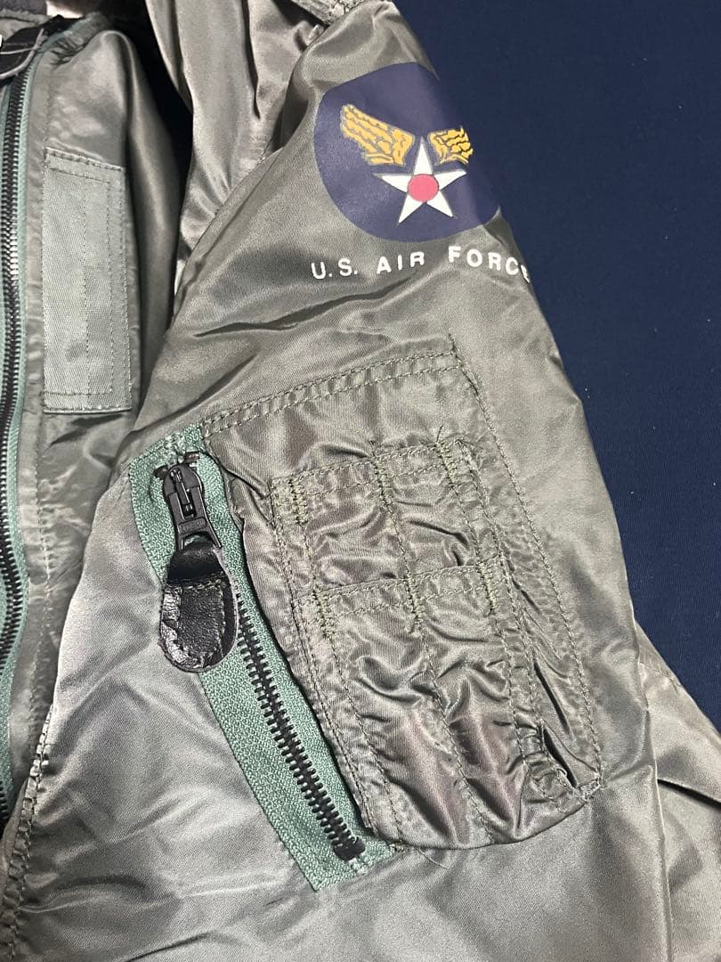 希少 90s 未使用USA製 Brents L-2B MA1 SMALL