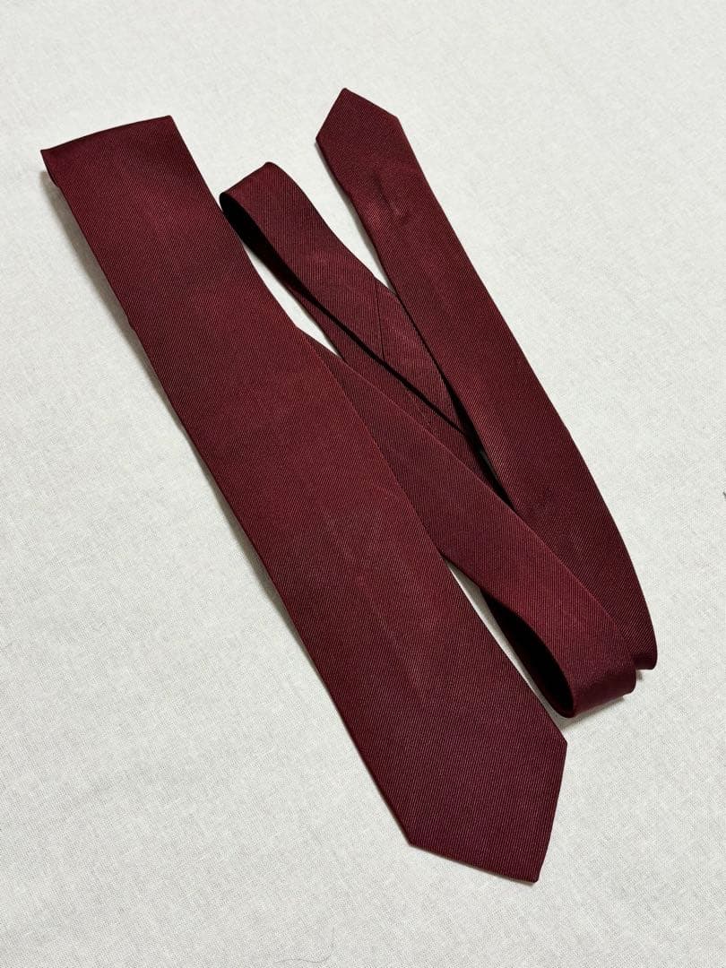 Prada ネクタイ レッド 赤 高級シルク