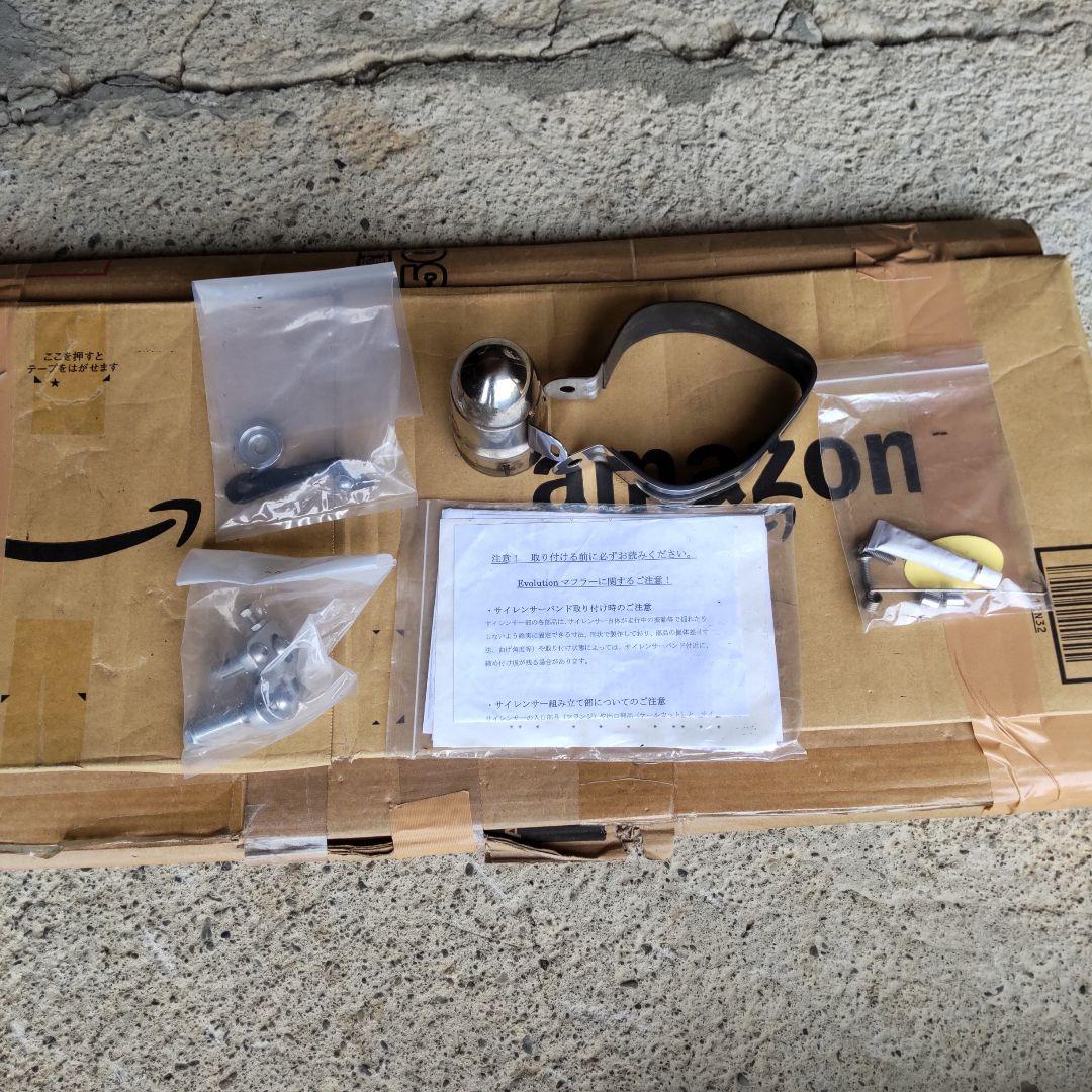 カワサキ14Rナサートチタンマフラー本体 使用済み