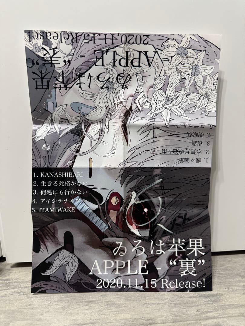 【直筆サイン入り】APPLE 表 裏　ゐろは苹果　wyiroha　同人CD