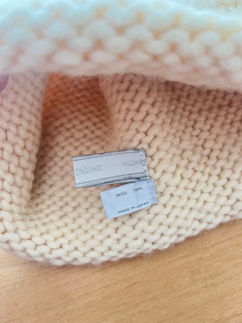 最終値下げ！希少NUMBER (N)INE ナンバーナイン ジョージ期ニット帽