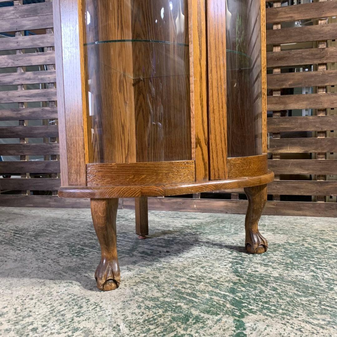 J162 英国風コーナーコレクションボード キャビネット