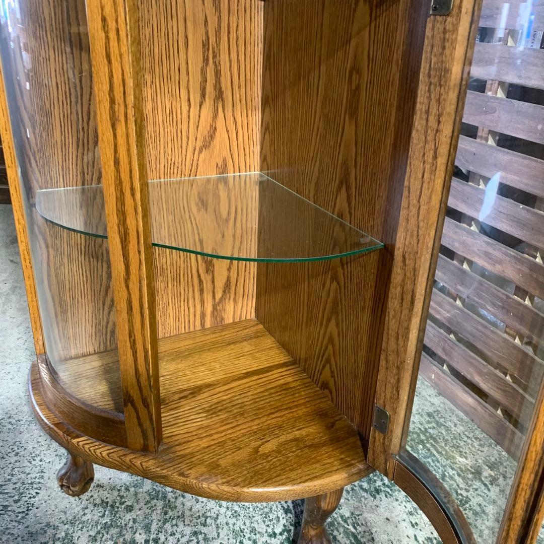 J162 英国風コーナーコレクションボード キャビネット