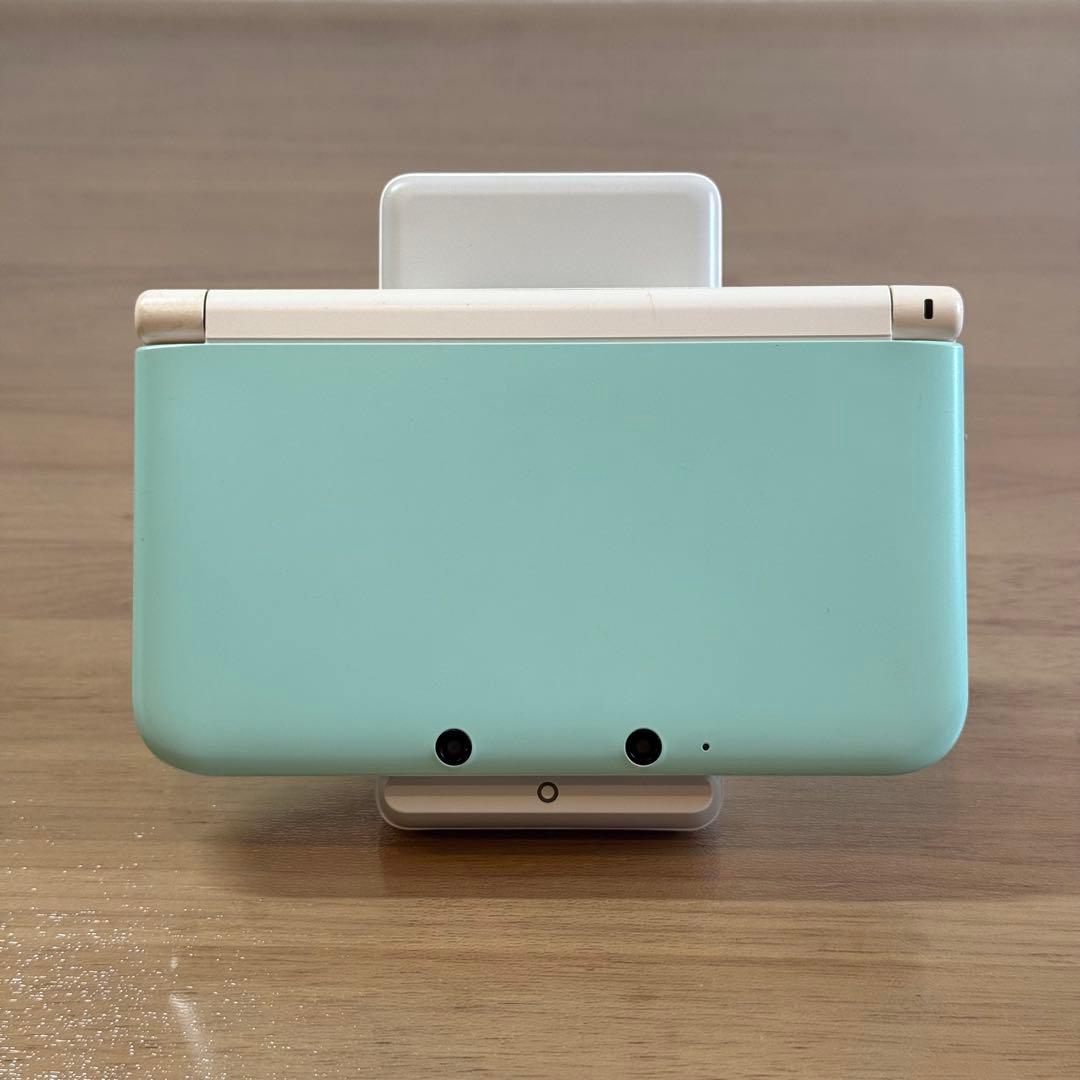 4-279【訳ありジャンク】ニンテンドー3DS LL ミント×ホワイト