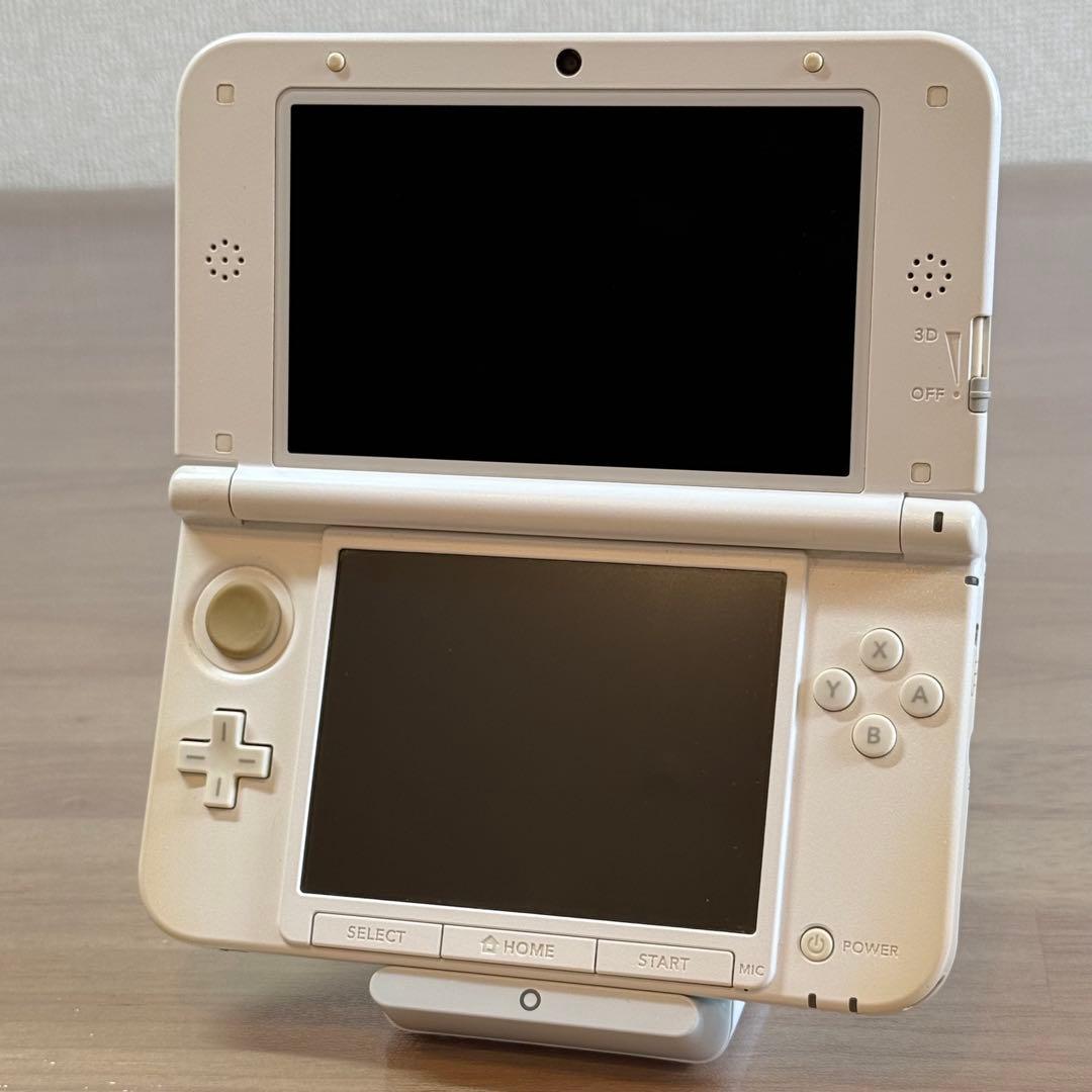 4-279【訳ありジャンク】ニンテンドー3DS LL ミント×ホワイト