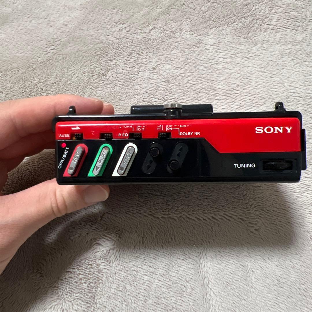 【希少】SONY〈WM-F65〉FM/AM ステレオカセットウォークマン