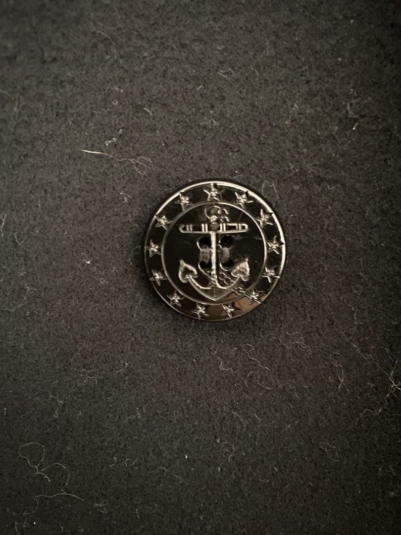 HYKE ブラック ダブルブレスト ピーコート サイズ3