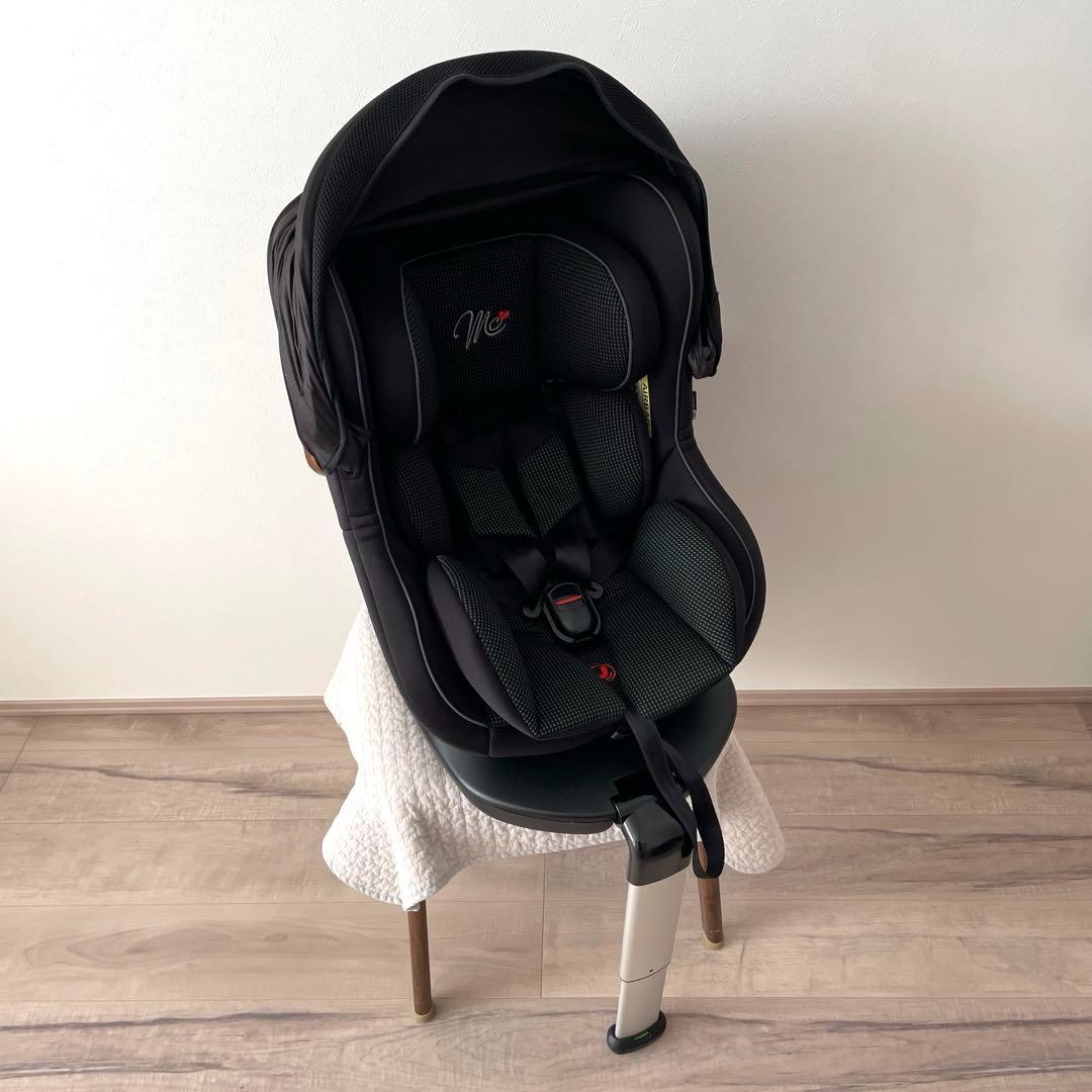 【超美品♡】チャイルドシート　マムズキャリー　ターンレジェfix グレー⭐︎