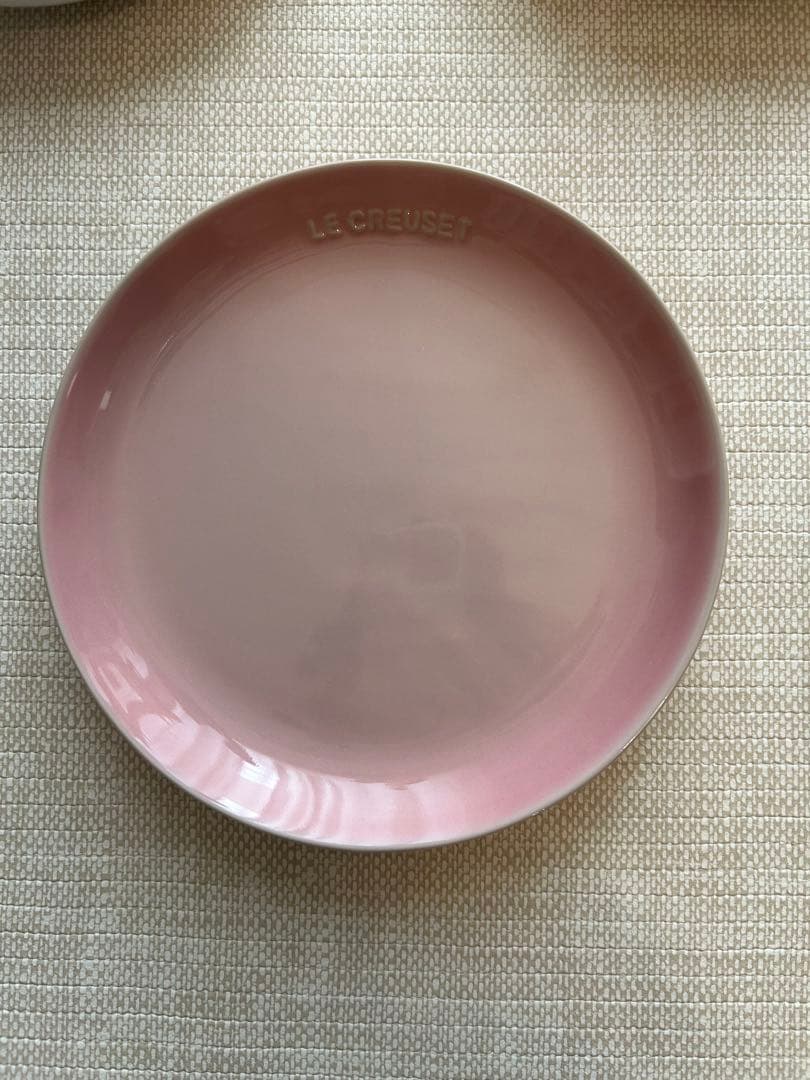 LE CREUSET スフィアプレート 22cm 5枚セット　ピンクコレクション