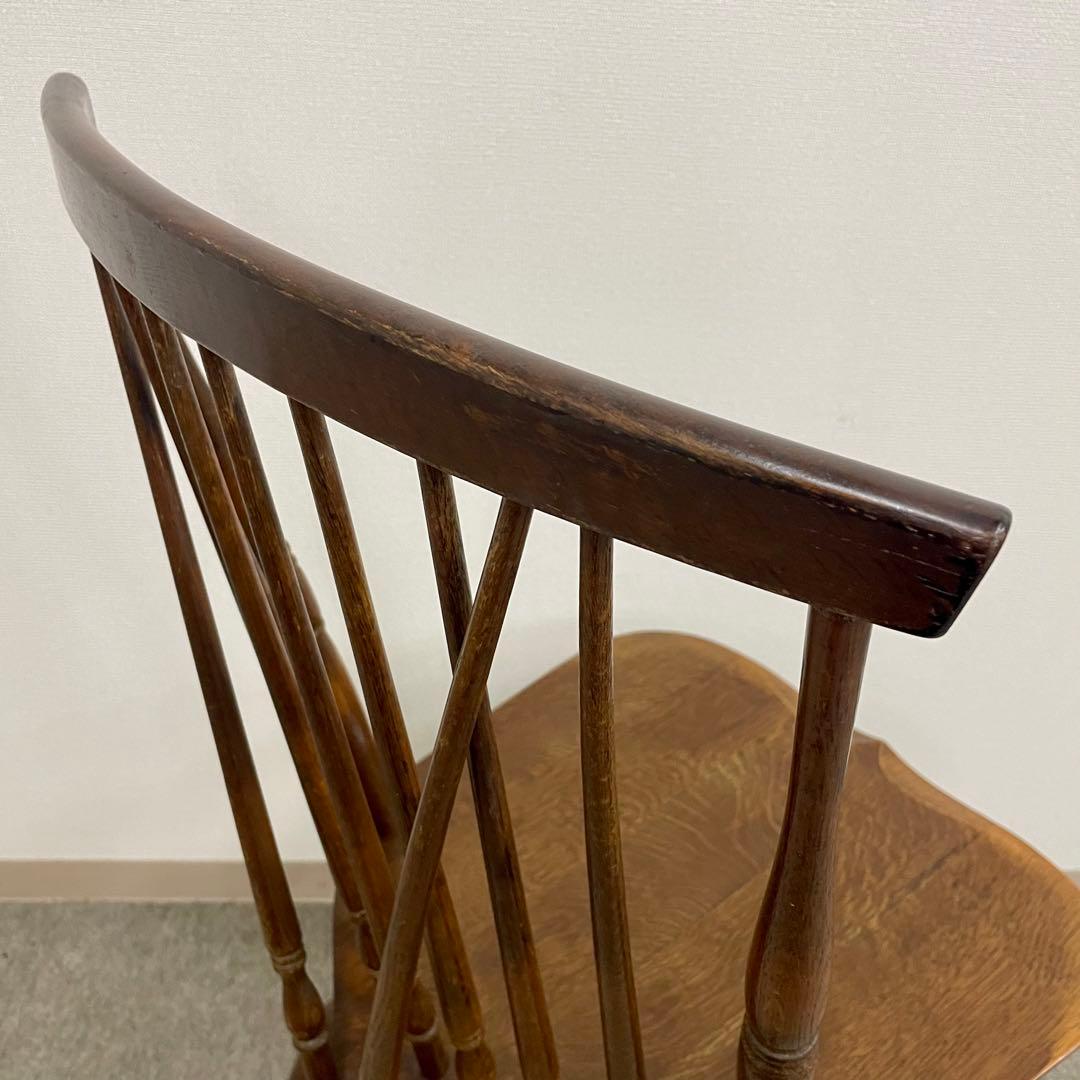 Ababa【飛騨産業】ブレースバックチェア No.1