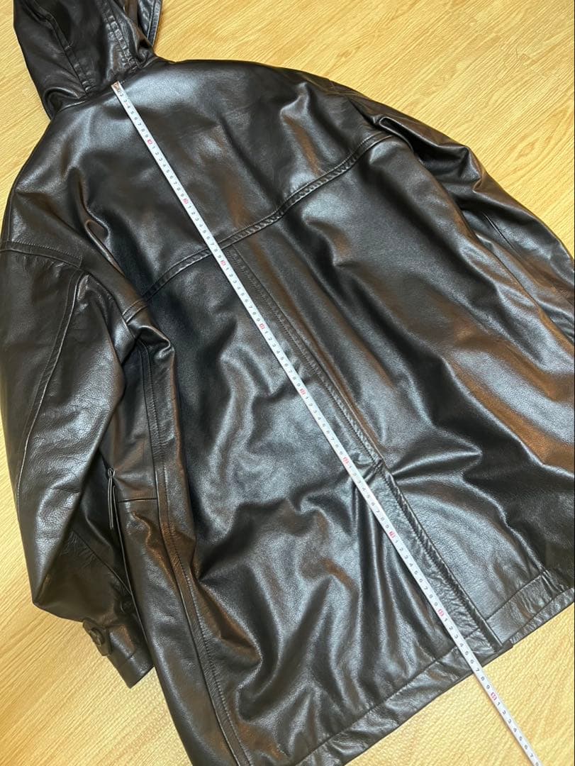 希少品/CCU/ARIOレザーダッフルコート/サイズ1